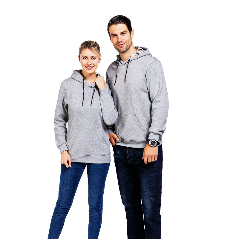 New selling popular design promotional plain thick hoodies