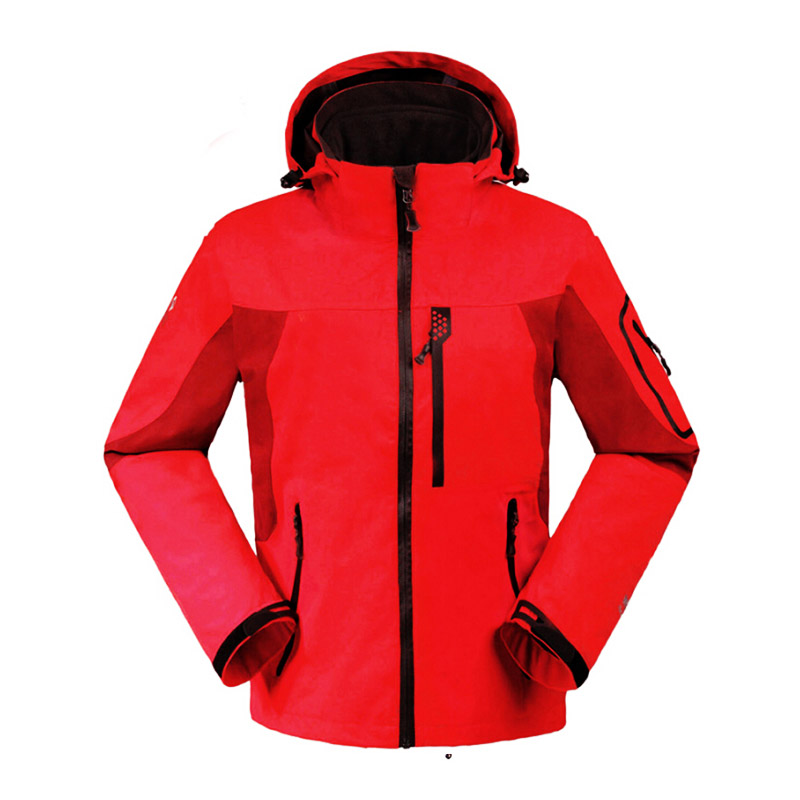 QiMeng modern waterproof hiking jacket with many colors in winter-3