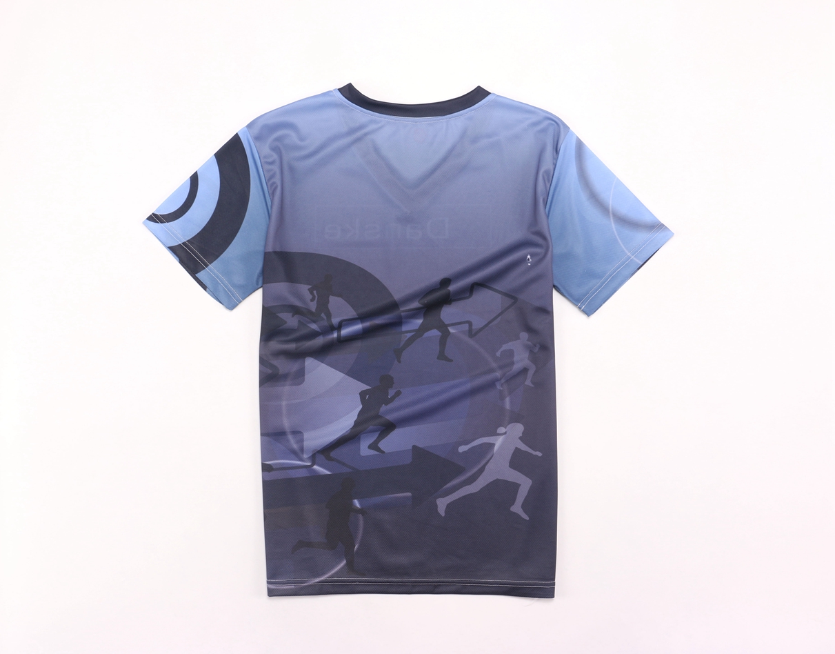 QiMeng customized mens t shirts in different color for outdoor activities-2