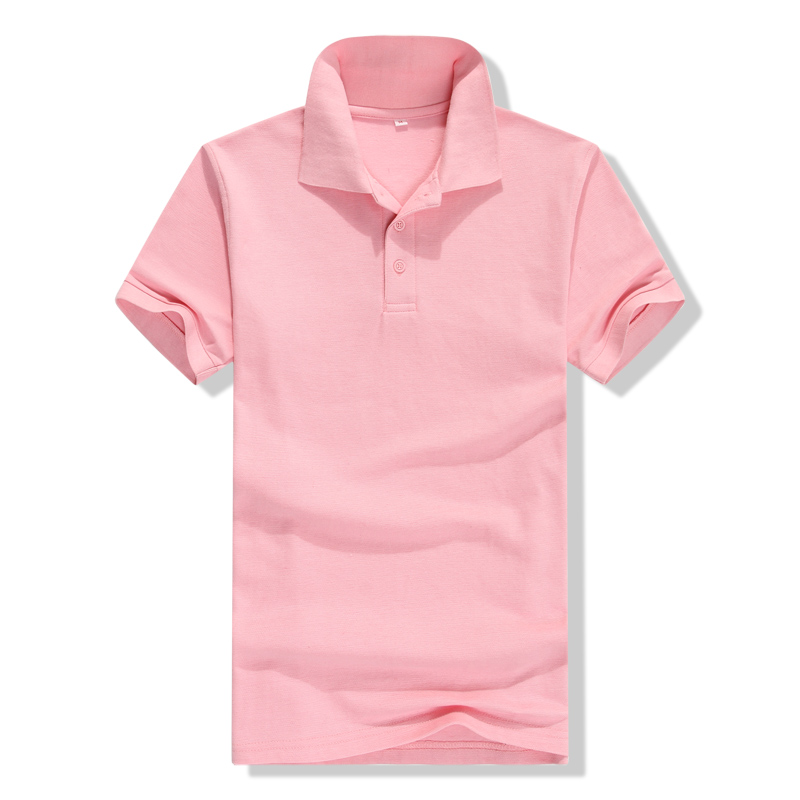 QiMeng cotton yellow polo t shirts button design for outdoor activities-1
